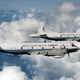 A pair of WP-3D Orion hurricane hunters. (NOAA)